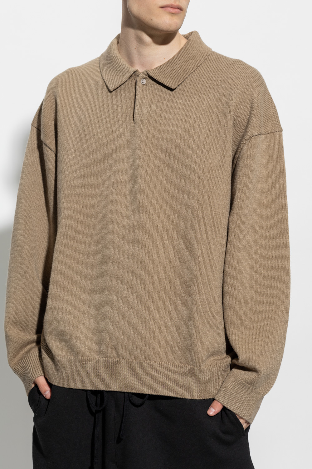 Fear Of God Essentials Polo sweater | Men's Clothing | Vitkac